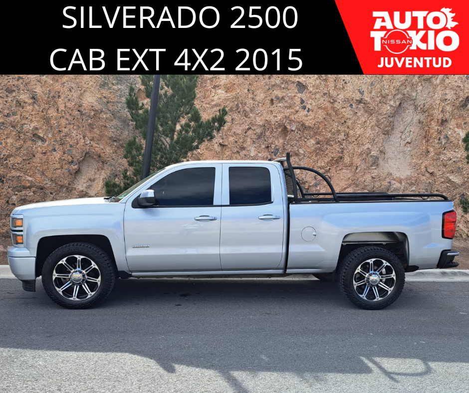 2015 Chevrolet SILVERADO 2500 2 PTS SILVERADO 2500 LS CABINA EXT 53L 355 HP TA