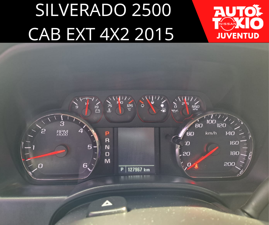 2015 Chevrolet SILVERADO 2500 2 PTS SILVERADO 2500 LS CABINA EXT 53L 355 HP TA