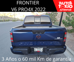 2022 Nissan FRONTIER 4 PTS PRO 4X V6 38L TA AAC PIEL RA-17 4X4