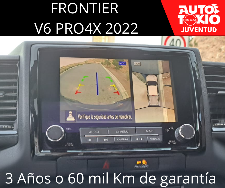 2022 Nissan FRONTIER 4 PTS PRO 4X V6 38L TA AAC PIEL RA-17 4X4