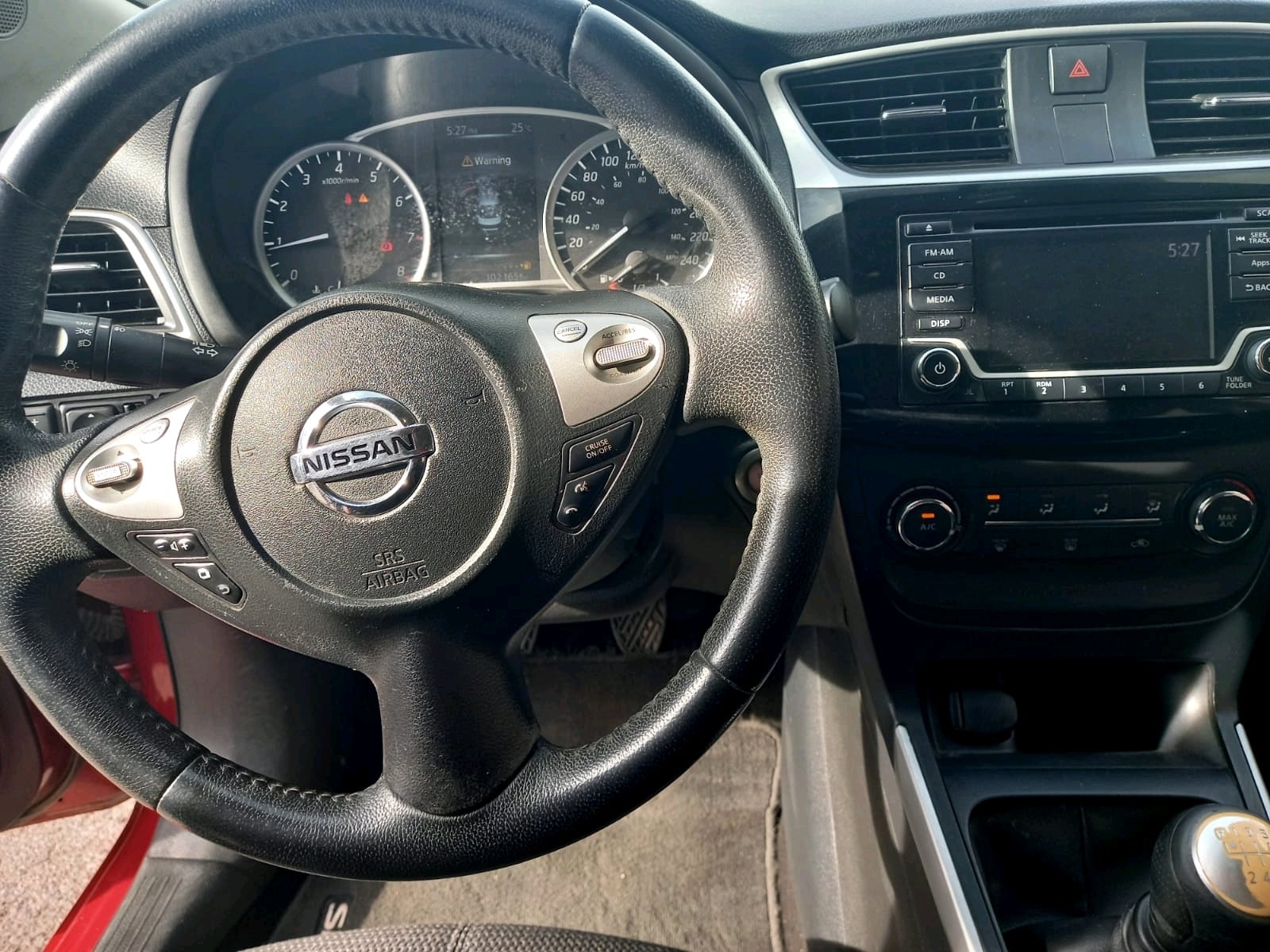 2018 Nissan SENTRA 4 PTS ADVANCE TM6 AAC F NIEBLA RA-16