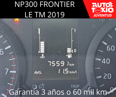 2019 Nissan NP300 FRONTIER 4 PTS LE L4 25L TM6 AAC VE ESTRIBOS RA-16 4X4