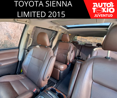 2015 Toyota SIENNA 5 PTS LIMITED TA PIEL QC DVD XENON RA-18