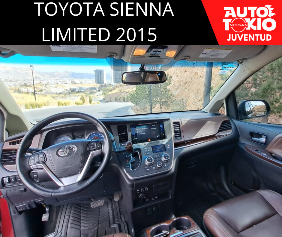 2015 Toyota SIENNA 5 PTS LIMITED TA PIEL QC DVD XENON RA-18