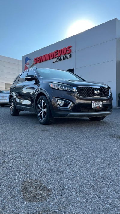 2016 Kia SORENTO 5 PTS EX V6 TA AAC PIEL 7 PAS RA-18