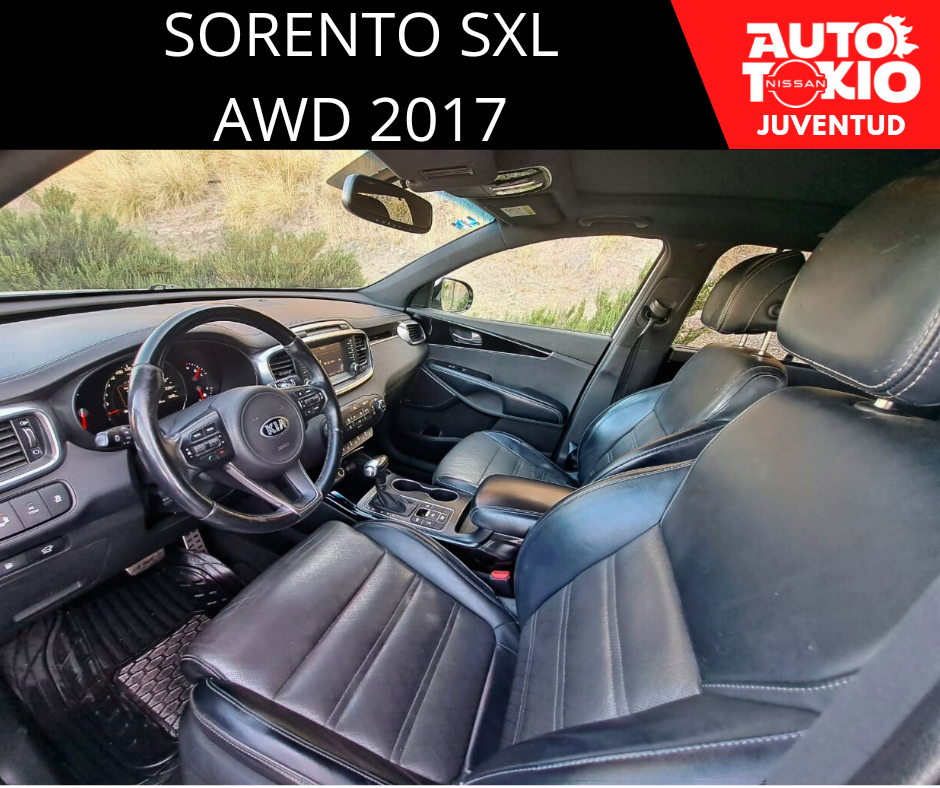 2017 Kia SORENTO 5 PTS SXL V6 TA AAC PIEL F LED QCP GPS 7 PAS RA-18 4X4