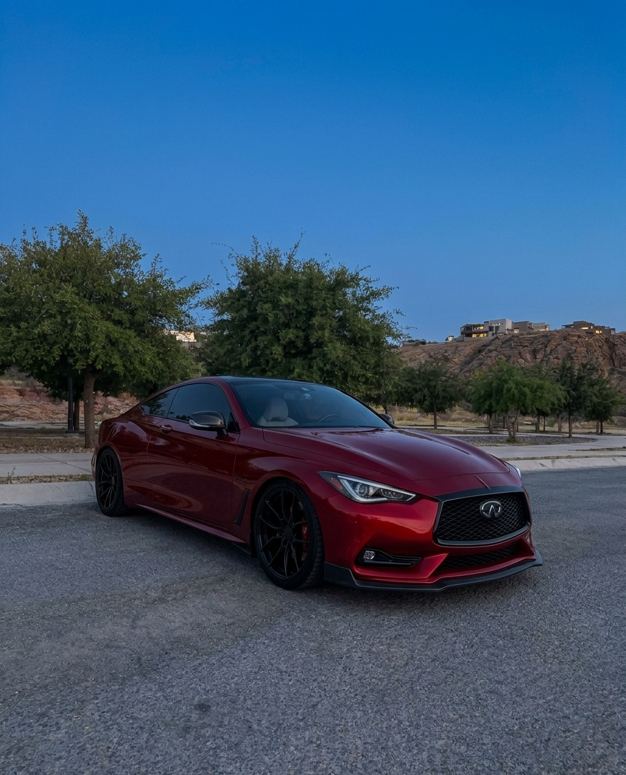 2017 INFINITI Q60 2 PTS Q60 COUPE V6 TA QC PIEL GPS RA-19
