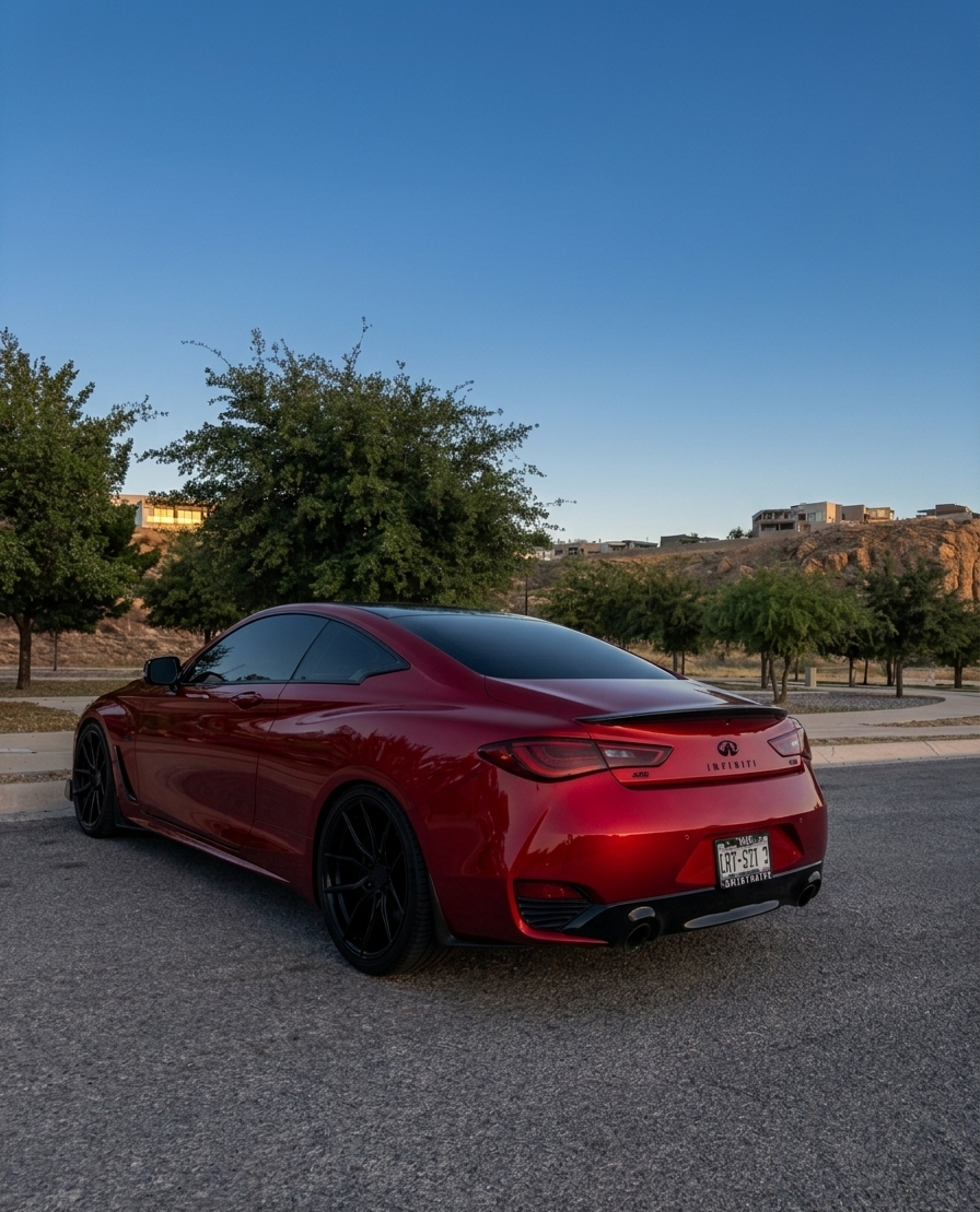 2017 INFINITI Q60 2 PTS Q60 COUPE V6 TA QC PIEL GPS RA-19